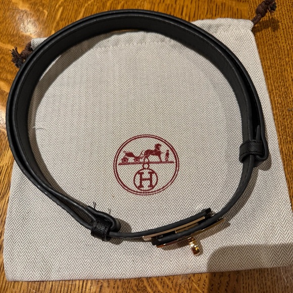 NWOT Turn lock Belt Set- Kelly style-Brown and Black adjustable XS-L - Picture 4 of 9